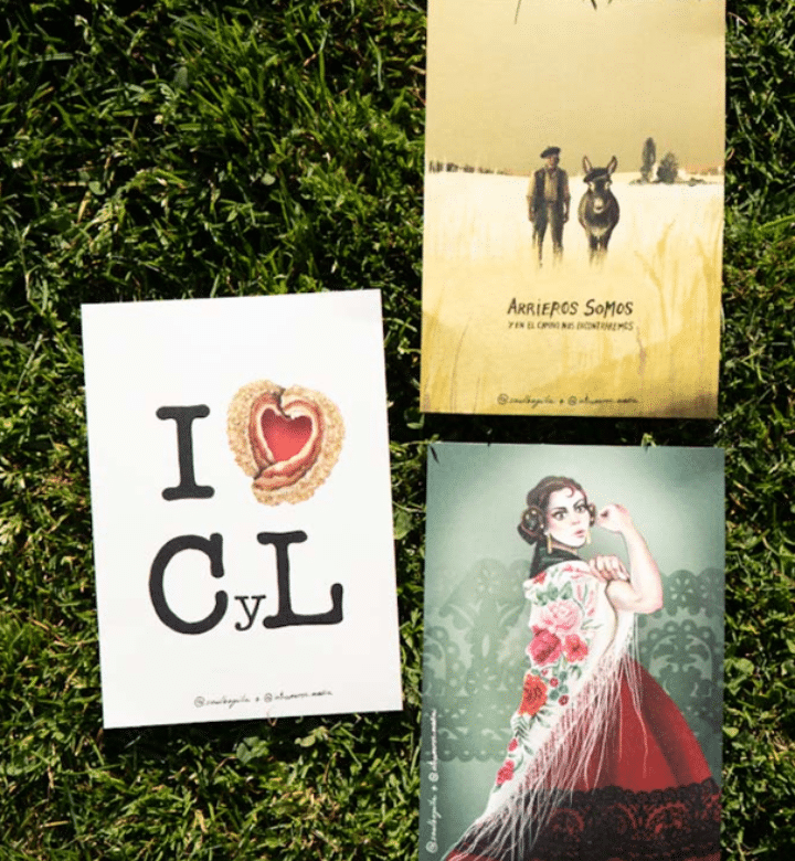 Postales castellanas Intramuros x @saulbaguila - Hover